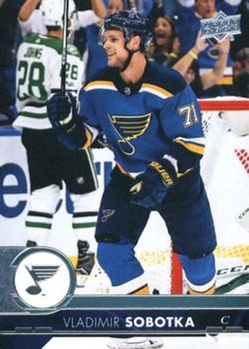 #409 Vladimir Sobotka - St. Louis Blues - 2017-18 Upper Deck Hockey