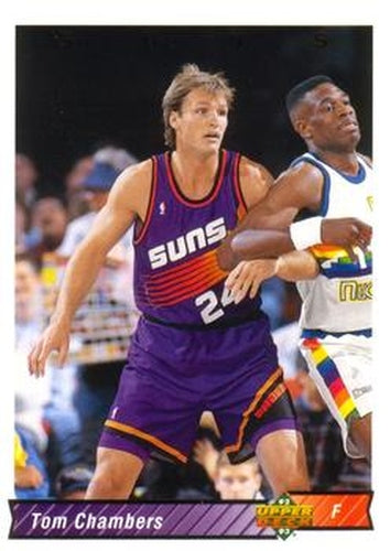 #409 Tom Chambers - Phoenix Suns - 1992-93 Upper Deck Basketball