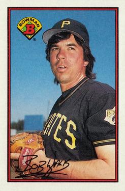 #409 Bob Walk - Pittsburgh Pirates - 1989 Bowman Baseball