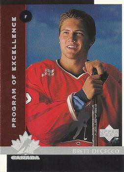 #409 Bret DeCecco - Canada - 1997-98 Upper Deck Hockey