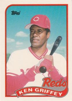#40T Ken Griffey - Cincinnati Reds - 1989 Topps Traded Baseball
