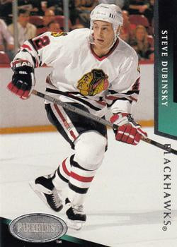 #40 Steve Dubinsky - Chicago Blackhawks - 1993-94 Parkhurst Hockey