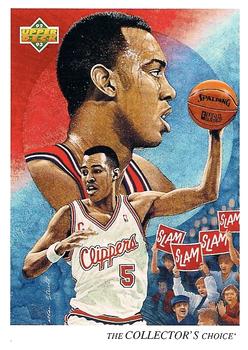 #40 Danny Manning - Los Angeles Clippers - 1992-93 Upper Deck Basketball