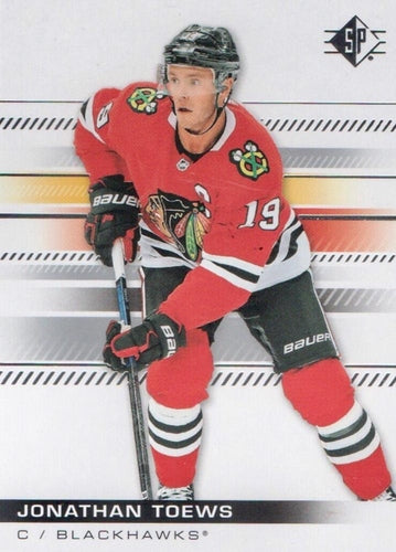 #40 Jonathan Toews - Chicago Blackhawks - 2019-20 SP Hockey