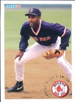#40 Ernest Riles - Boston Red Sox - 1994 Fleer Baseball