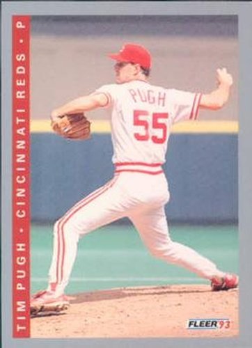 #40 Tim Pugh - Cincinnati Reds - 1993 Fleer Baseball