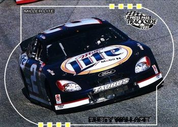 #40 Rusty Wallace's Car - Penske Racing South - 2001 Press Pass Trackside Racing