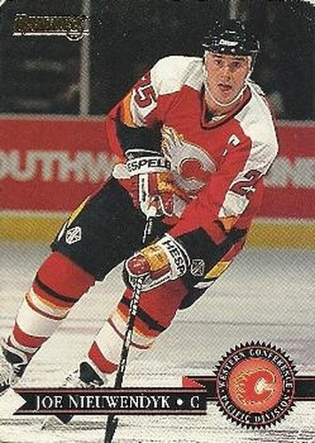 #40 Joe Nieuwendyk - Calgary Flames - 1995-96 Donruss Hockey