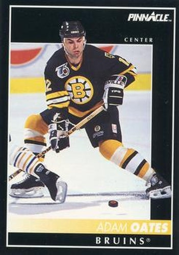 #40 Adam Oates - Boston Bruins - 1992-93 Pinnacle Canadian Hockey