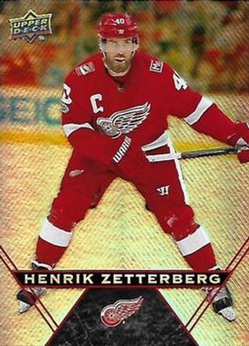 #40 Henrik Zetterberg - Detroit Red Wings - 2018-19 Upper Deck Tim Hortons Hockey