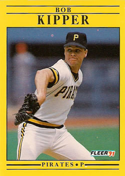 #40 Bob Kipper - Pittsburgh Pirates - 1991 Fleer Baseball