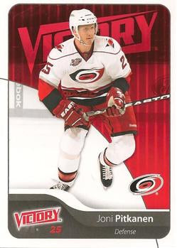 #40 Joni Pitkanen - Carolina Hurricanes - 2011-12 Upper Deck Victory Hockey