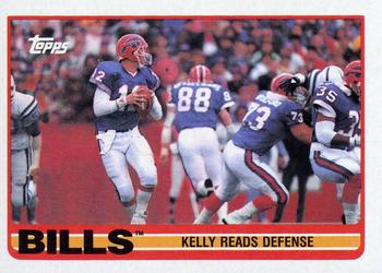 #40 Jim Kelly - Buffalo Bills - 1989 Topps Football
