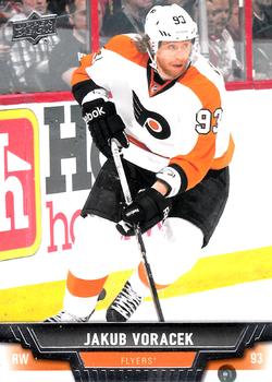 #40 Jakub Voracek - Philadelphia Flyers - 2013-14 Upper Deck Hockey