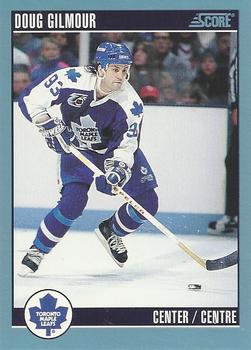 #40 Doug Gilmour - Toronto Maple Leafs - 1992-93 Score Canadian Hockey