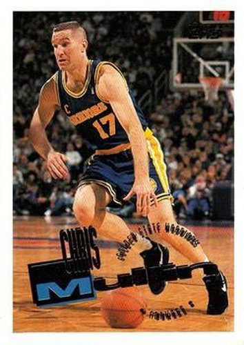 #40 Chris Mullin - Golden State Warriors - 1995-96 Topps Basketball