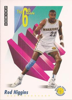 #440 Rod Higgins - Golden State Warriors - 1991-92 SkyBox Basketball