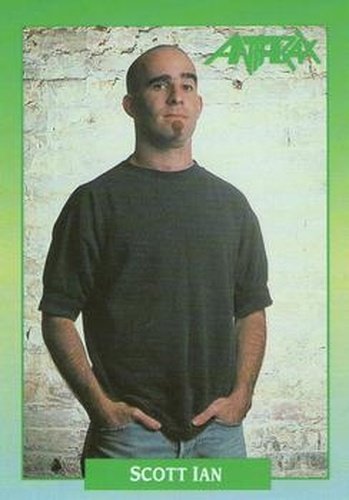 #40 Scott Ian - 1991 Brockum Rock Cards