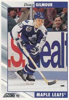 #40 Doug Gilmour - Toronto Maple Leafs - 1992-93 Score USA Hockey