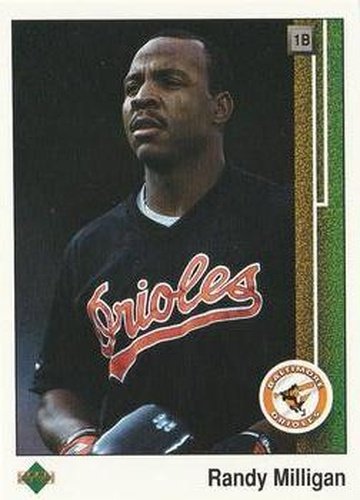 #740 Randy Milligan - Baltimore Orioles - 1989 Upper Deck Baseball