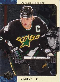 #40 Derian Hatcher - Dallas Stars - 1995-96 SP Hockey