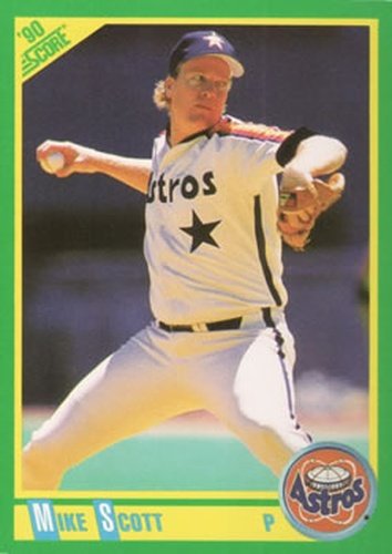 #40 Mike Scott - Houston Astros - 1990 Score Baseball