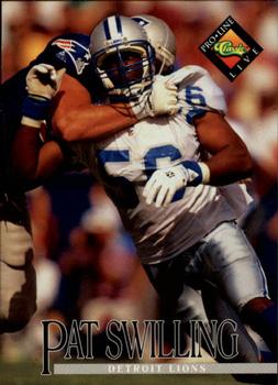 #40 Pat Swilling - Detroit Lions - 1994 Pro Line Live Football