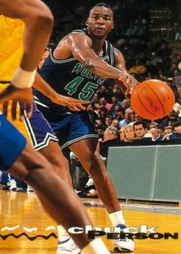 #40 Chuck Person - Minnesota Timberwolves - 1993-94 Stadium Club Basketball