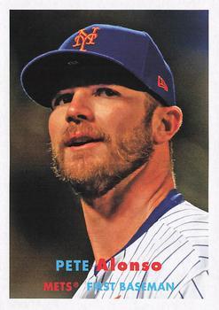 #40 Pete Alonso - New York Mets - 2021 Topps Archives Baseball