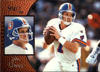 #40 John Elway - Denver Broncos - 1996 Select Football