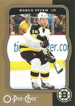 #40 Marco Sturm - Boston Bruins - 2007-08 O-Pee-Chee Hockey