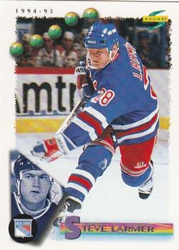 #40 Steve Larmer - New York Rangers - 1994-95 Score Hockey