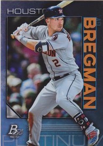 #40 Alex Bregman - Houston Astros - 2020 Bowman Platinum Baseball