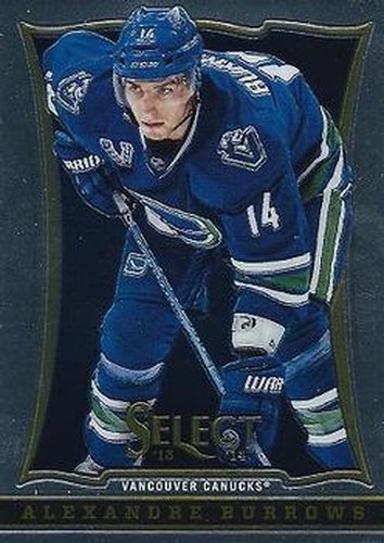 #40 Alexandre Burrows - Vancouver Canucks - 2013-14 Panini Select Hockey