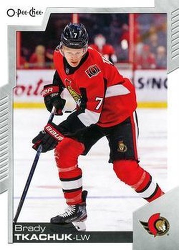 #40 Brady Tkachuk - Ottawa Senators - 2020-21 O-Pee-Chee Hockey