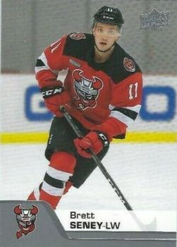 #40 Brett Seney - Binghamton Devils - 2020-21 Upper Deck AHL Hockey