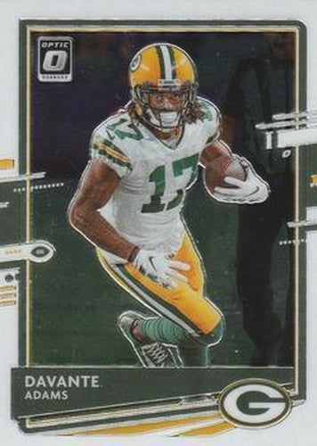 #40 Davante Adams - Green Bay Packers - 2020 Donruss Optic Football