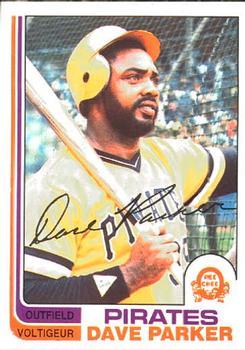 #40 Dave Parker - Pittsburgh Pirates - 1982 O-Pee-Chee Baseball