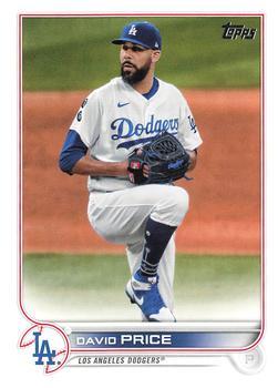 #40 David Price - Los Angeles Dodgers - 2022 Topps Baseball