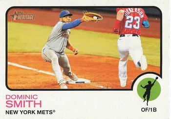 #40 Dominic Smith - New York Mets - 2022 Topps Heritage Baseball