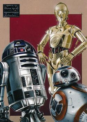 #40 Droids of the Resistance - 2018 Topps Star Wars Galaxy 8