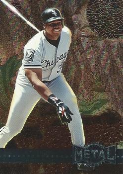 #40 Frank Thomas - Chicago White Sox - 1996 Metal Universe Baseball