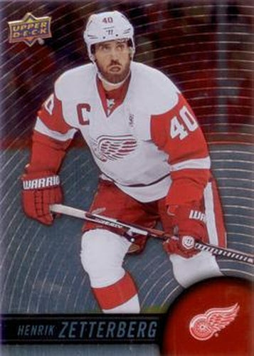 #40 Henrik Zetterberg - Detroit Red Wings - 2017-18 Upper Deck Tim Hortons Hockey