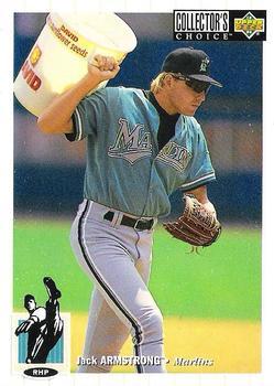 #40 Jack Armstrong - Florida Marlins - 1994 Collector's Choice Baseball