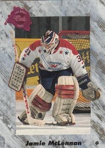 #40 Jamie McLennan - New York Islanders - 1991 Classic Four Sport
