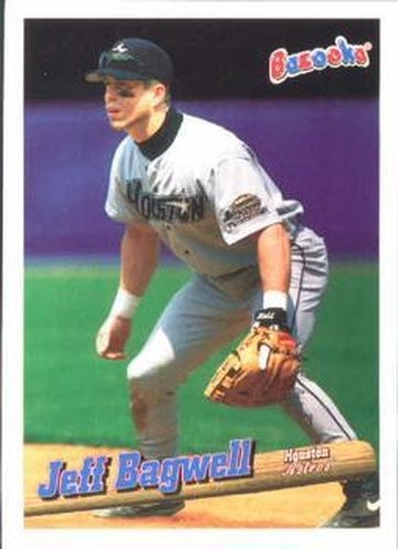 #40 Jeff Bagwell - Houston Astros - 1996 Bazooka Baseball