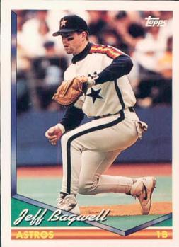 #40 Jeff Bagwell - Houston Astros - 1994 Topps Baseball