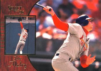 #40 John Mabry - St. Louis Cardinals - 1996 Select Baseball