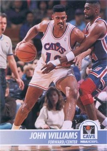 #40 John Williams - Cleveland Cavaliers - 1994-95 Hoops Basketball
