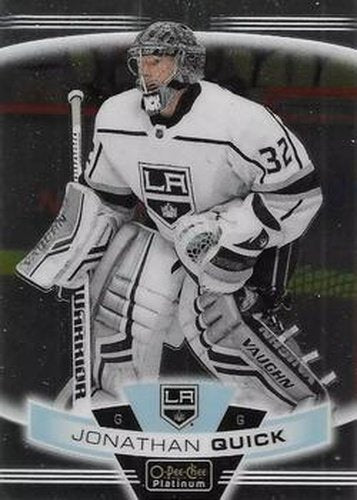 #40 Jonathan Quick - Los Angeles Kings - 2019-20 O-Pee-Chee Platinum Hockey